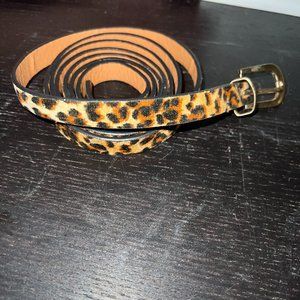 FINAL PRICE - Cheetah Print Dainty Belt (54" by 1/2")